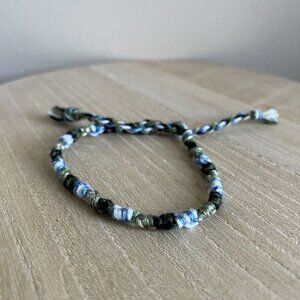 Nuria Bracelet, anklet, trendy, comfortable, tie, embroidery thread, woven, gift